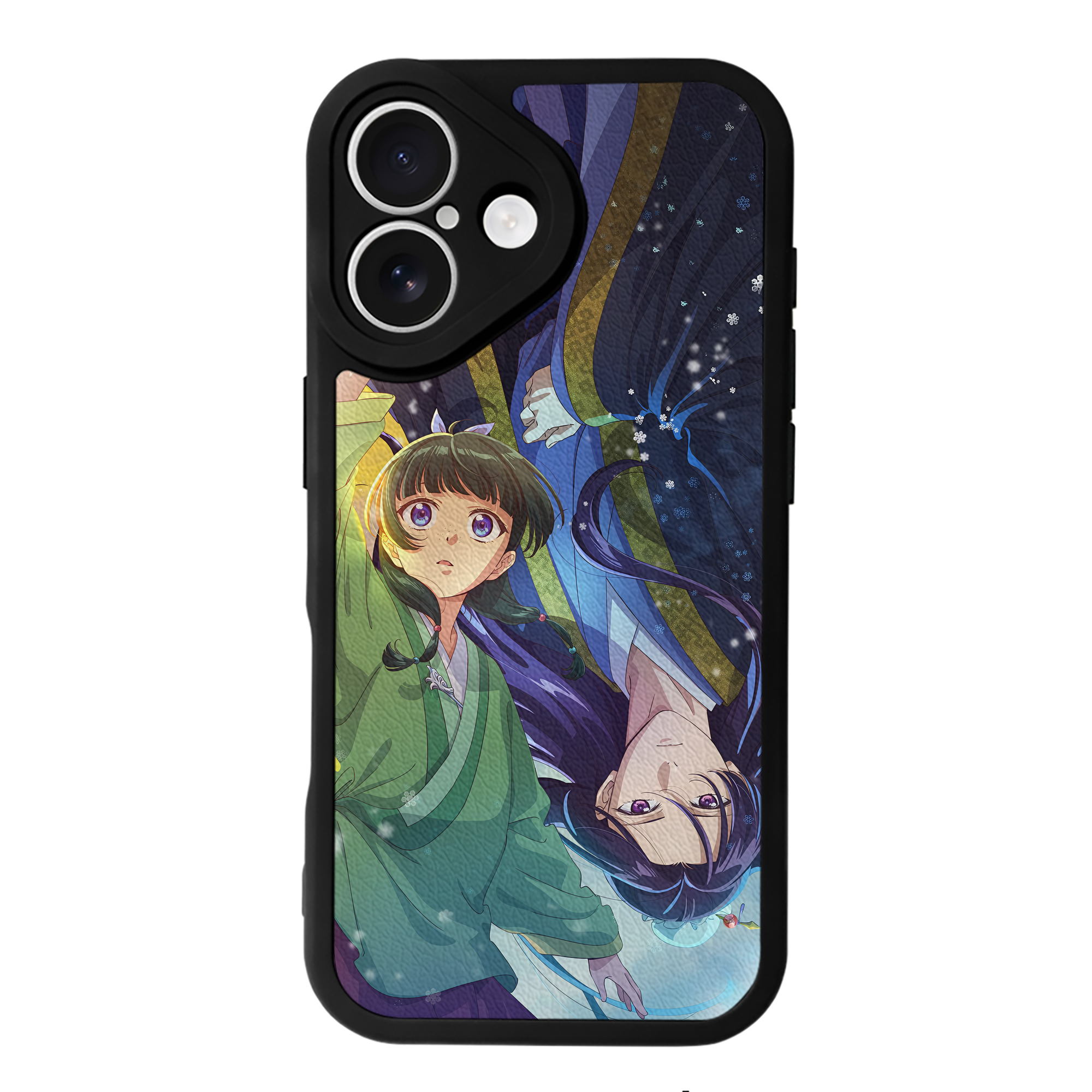 （画像用） 薬屋のひとりごと The Apothecary Diaries 【iPhone 16シリーズ対応】シリコンスマホケース（レザー調） 材質：シリコン